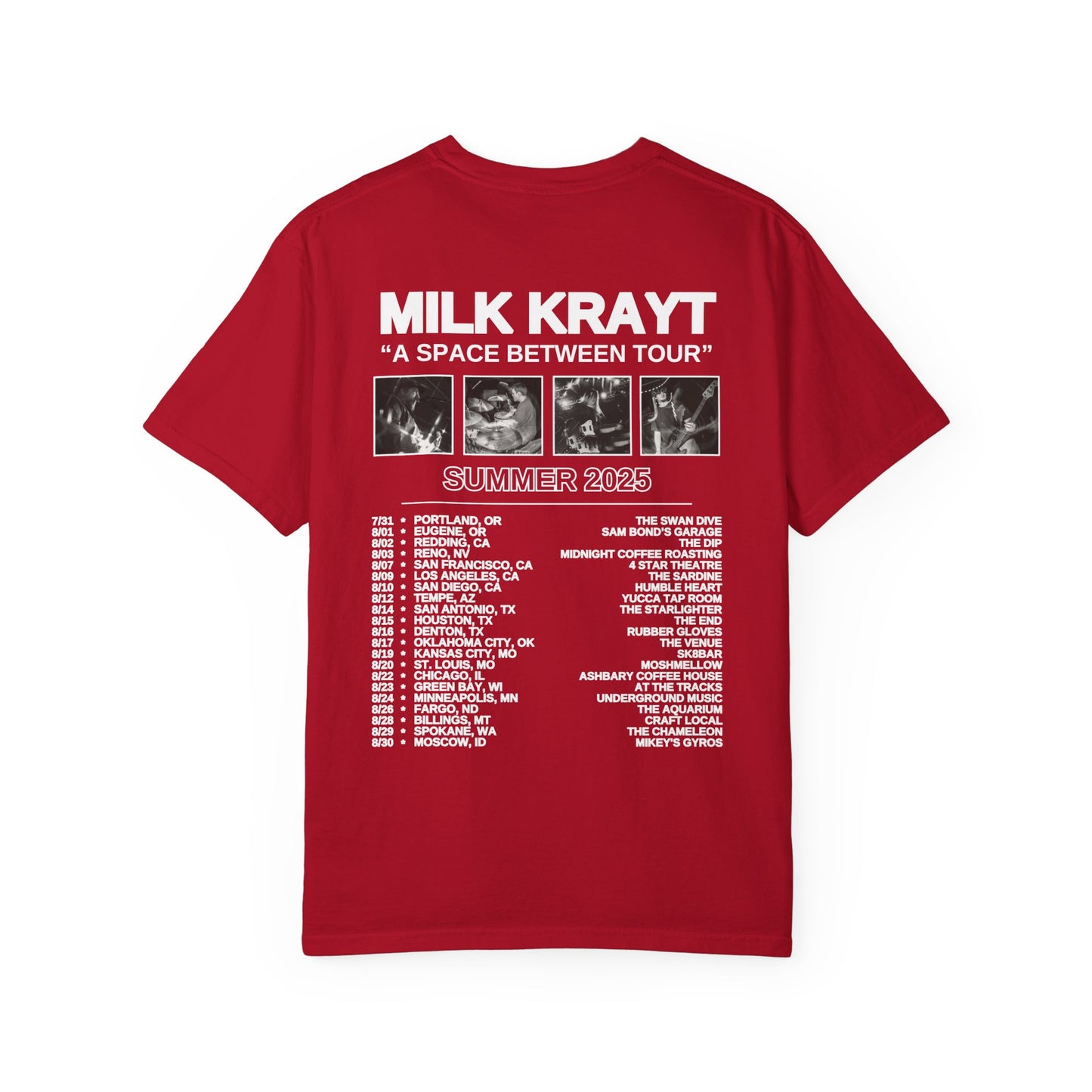 "A Space Between" Tour Shirt